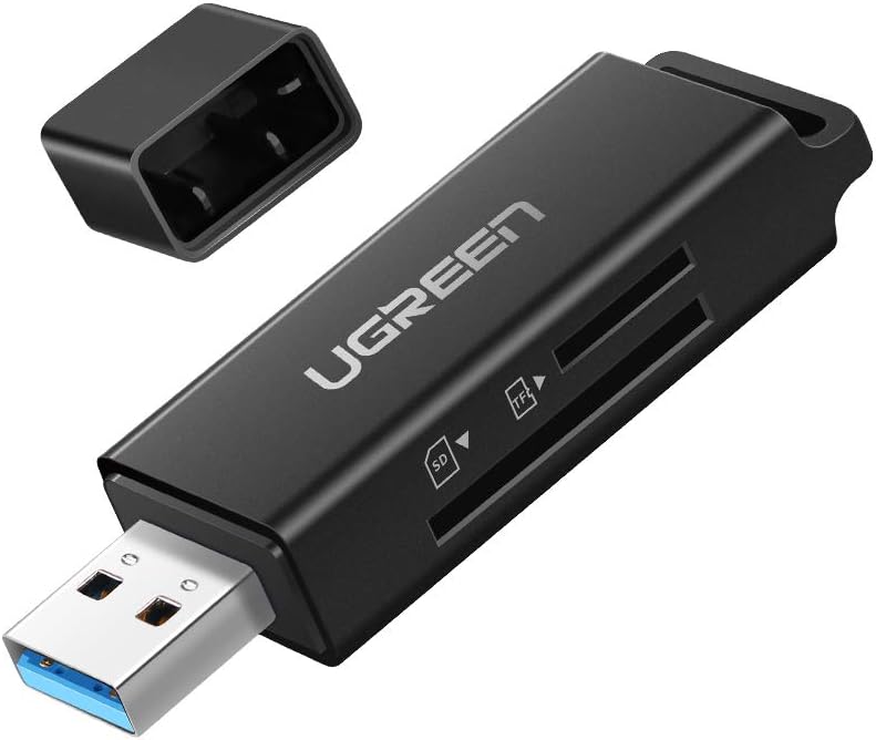 40752 UGREEN SD Card Reader - Portable USB 3.0 Dual Slot