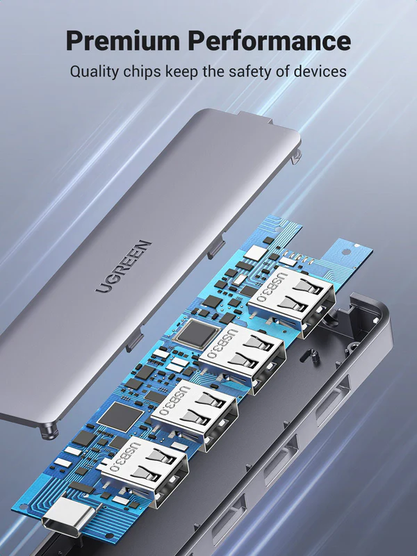 70336 UGREEN USB C to USB Hub with 4 USB 3.0
